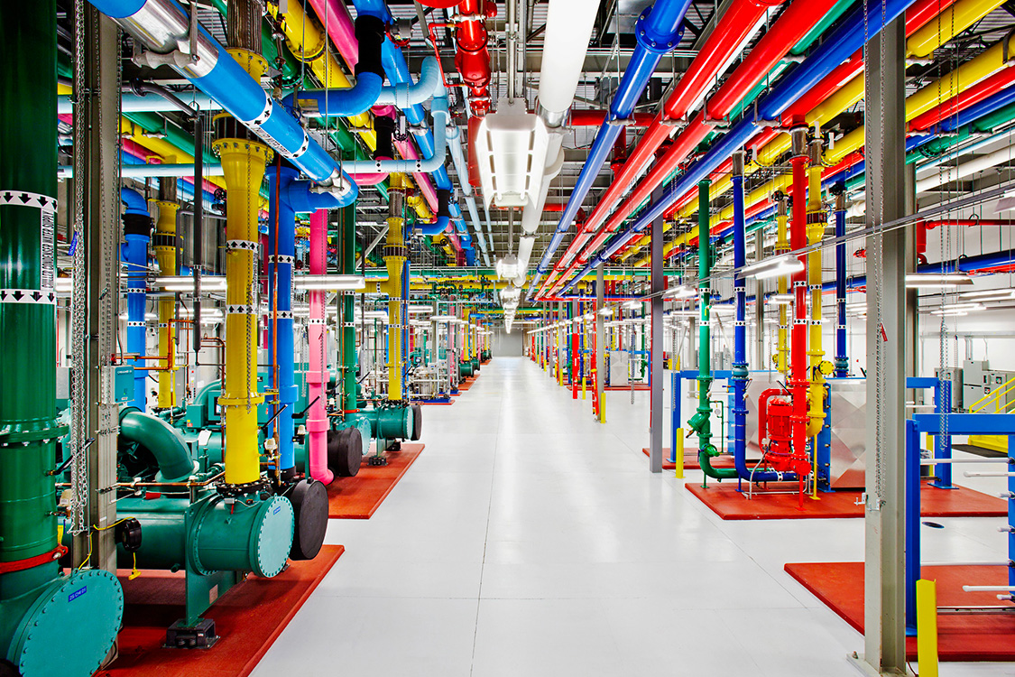 identificazione tubazioni google datacenter