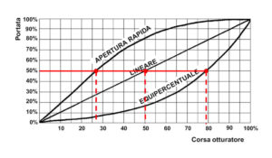 curve caratteristiche valvole