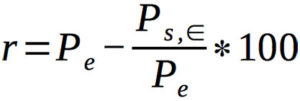 formula recupero relativo pressione