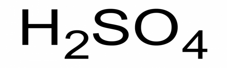 Simbolo del H2SO4