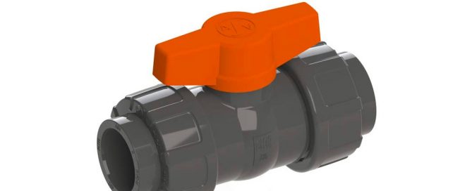 Valvola A Sfera PVC AG/AG Profi-qualità - Multicolore, Per Acqua E Gas, PN16